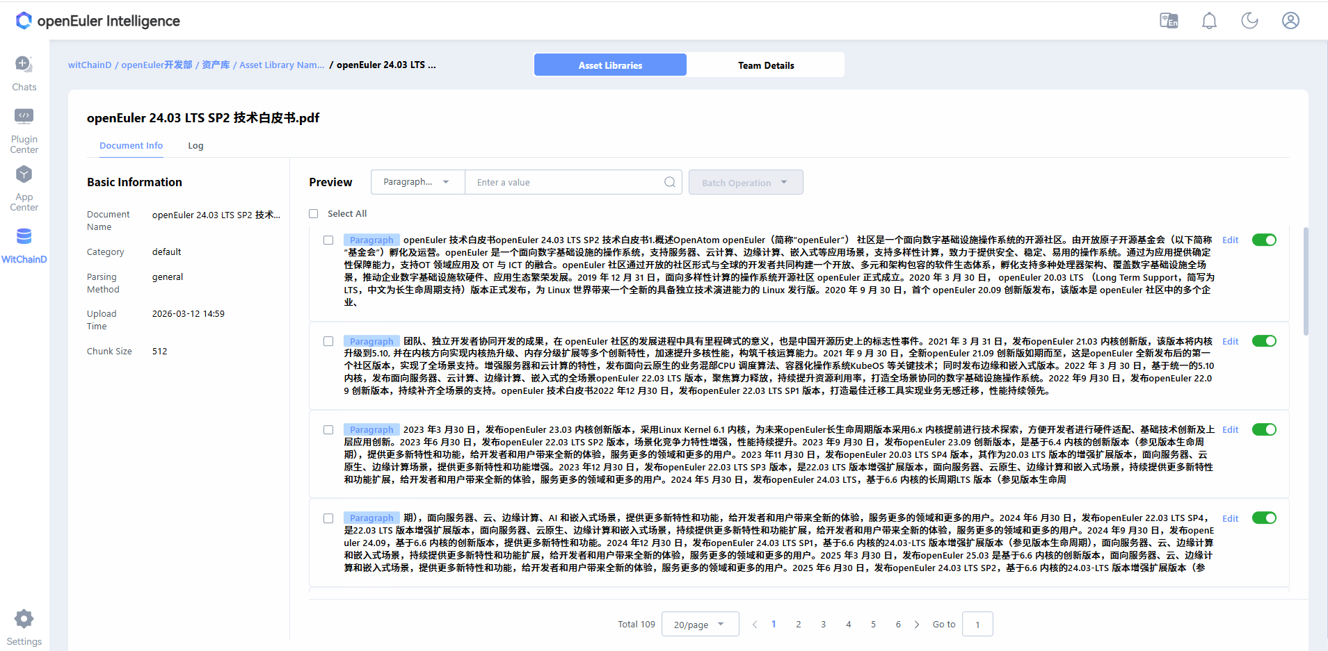 Parsing Results