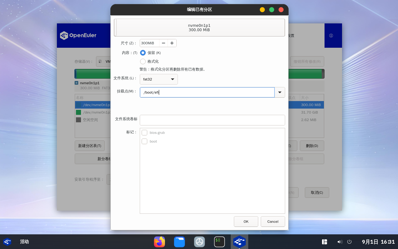 EFI设置