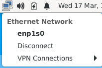 Figure 9 Network connection page