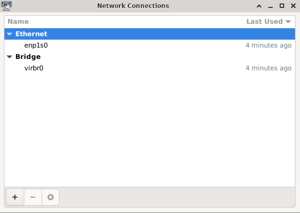 Figure 11 Network setting dialog box