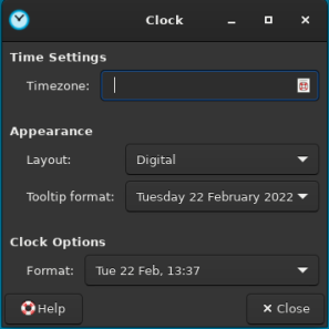 Figure 19 Date setting - big