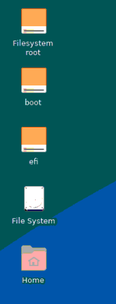 Figure 2 Default desktop icons - big