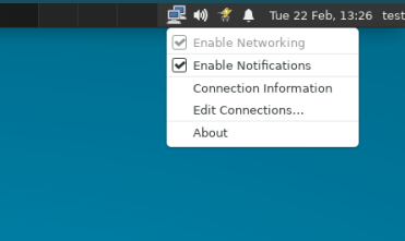 Figure 10 Network settings