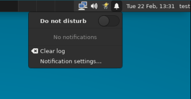 Figure 16 Notification center - big